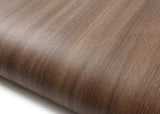 ROSEROSA Peel and Stick Flame Retardation PVC Teak Wood Self-adhesive Wallpaper Counter Top FWD323