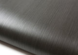 ROSEROSA Peel and Stick Flame retardation PVC Stripe Wood Self-Adhesive Wallpaper Covering FWD472