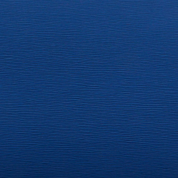 ROSEROSA Peel and Stick Faux Leather Pre-Pasted Polyurethane Leather Self-Adhesive Multipurpose Wall Paper (Wave Dark Blue : 19.68 inch X 53.14 inch)