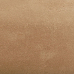 ROSEROSA Peel and Stick Suede Look Pre-pasted Fabric Shelf Liner Self-Adhesive Faux Suede Dark Beige